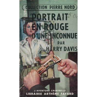 Portrait en rouge d'une inconnue  Harry Davis