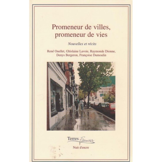 Promeneur de villes promeneur de vies René...