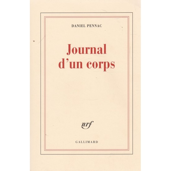 Journal d'un corps  Daniel Pennac