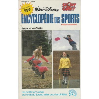 Encyclopédie des sport  walt Disney