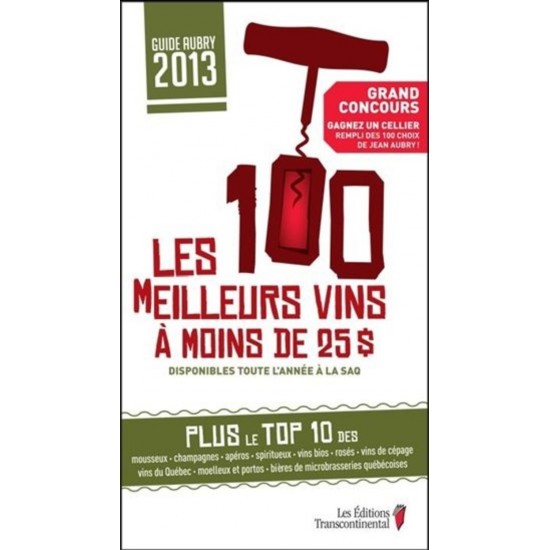 Les 100 meilleurs vins à moins de 25$  Jean Aubry
