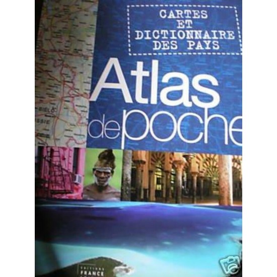 Atlas de poche Cartes et dictionnaire des pays 
