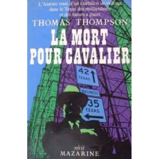 La mort pour cavalier  Thomas Thompson