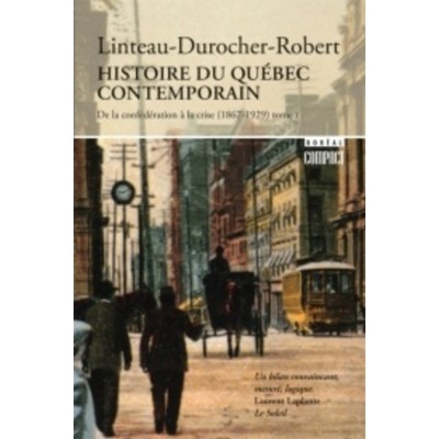 Histoire du Québec contemporain De la...