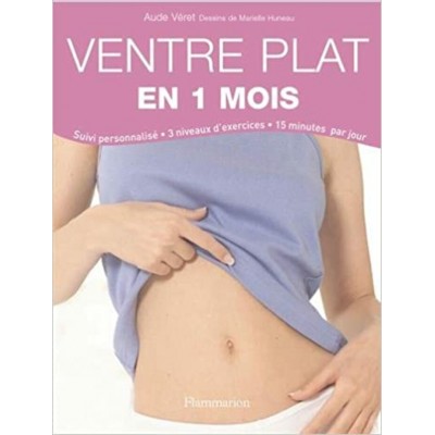 Ventre plat en 1 mois Aude Veret