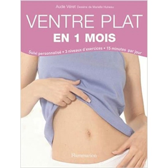 Ventre plat en 1 mois Aude Veret