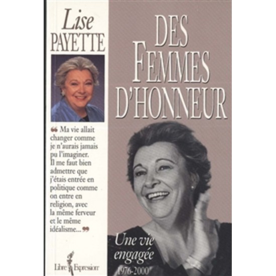 Des femmes d'honneur tome 3 1976-2000 une vie...