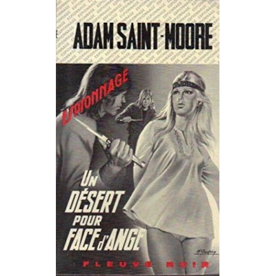 Un désert pour face d'ange  Adam Saint-Moore