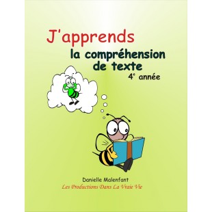 Compréhension de texte, 4e année — Cahier de...