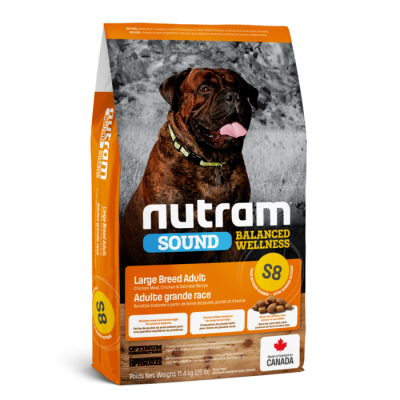 Nutram chien grande race S8 25lbs