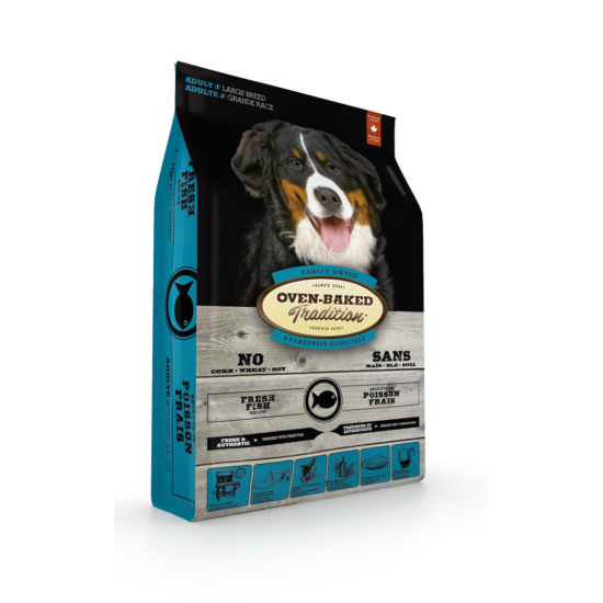 OvenBaked Tradition chien grande race poisson 25...