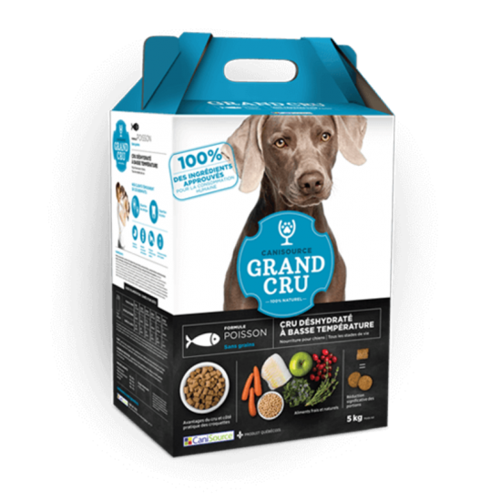 CaniSource chien/chiot poisson sans grain 5kg