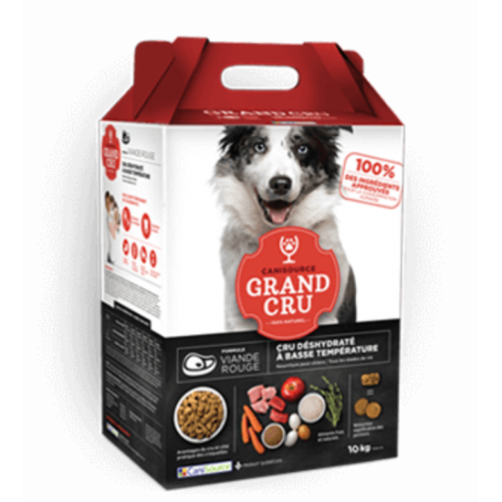 CaniSource chien/chiot viande rouge 10kg