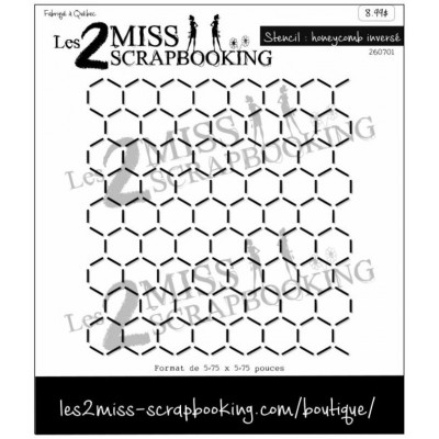 Honeycomb inversé | stencil