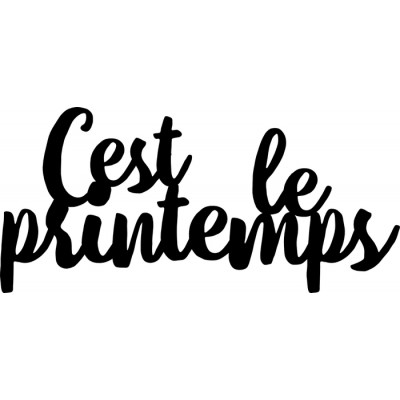 C'est le Printemps