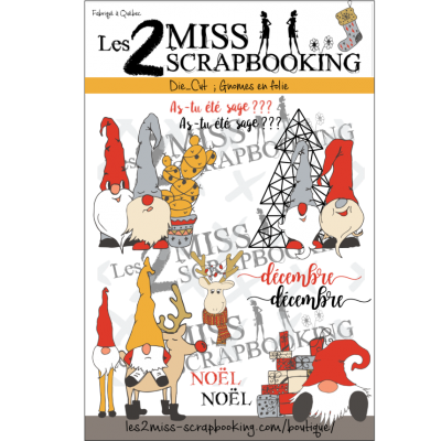 Kit les gnomes en folie | Die_cut