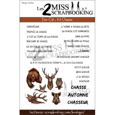 Kit Chasse | Die-cut