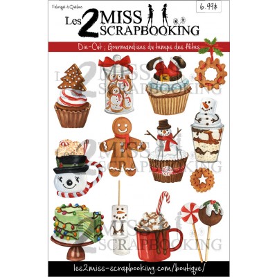 Gourmandises du temps des fêtes|Die-cut