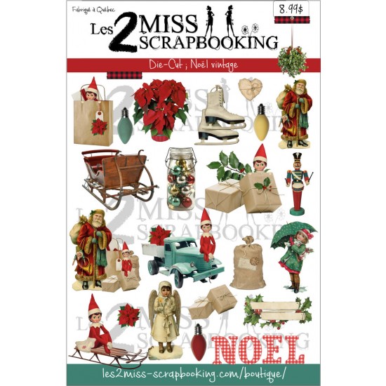 Noel Vintage|Die-cut