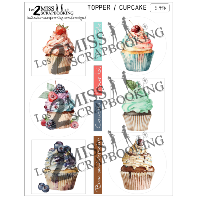 Topper | cupcake