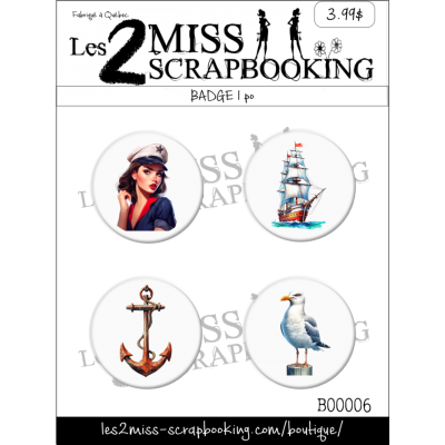Pin up mer | BADGE