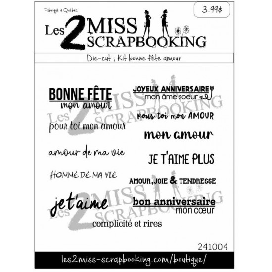 Kit bonne fête amour | die_cut