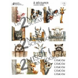 Coucou animal | À découper