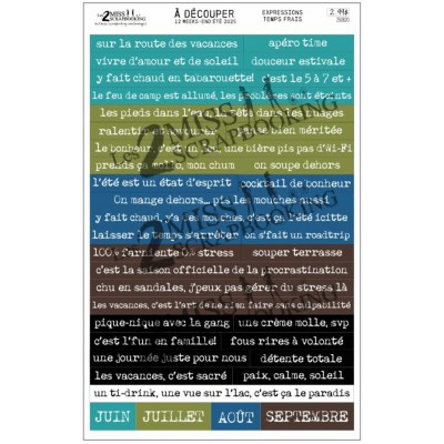 12 week end de l'été | expressions temps frais