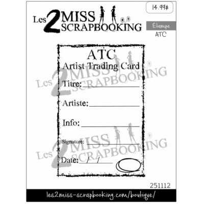 Kit ATC | Étampe + mots
