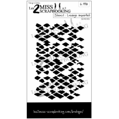 Losange imparfait | stencil
