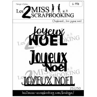Trio joyeux noël