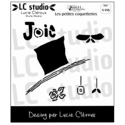 Stencil les petites coquetteries | LC studio