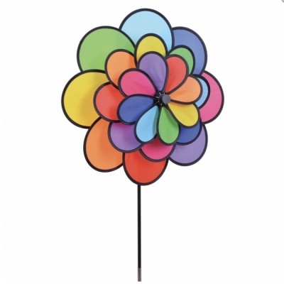 VIRE-VENT TRIPLE FLEURS