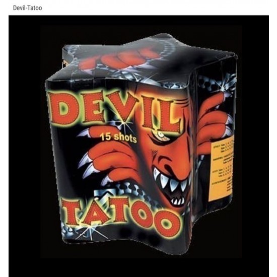 DEVIL TATOO FEUX D'ARTIFICE BOMBARDOS