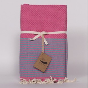 FOUTA Kanda: Tissage nid d'abeille