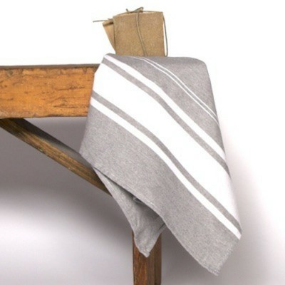Serviette à mains- pack de 3 NOIR OU GRIS