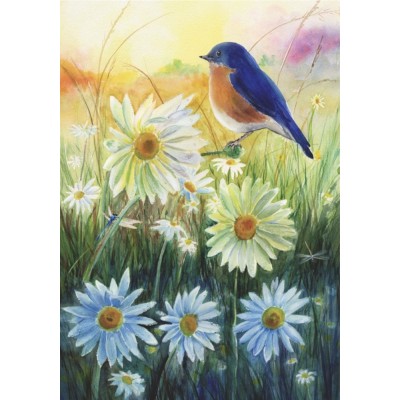 DRAPEAU L'OISEAU BLEU