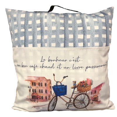 COUSSIN LE BONHEUR C'EST