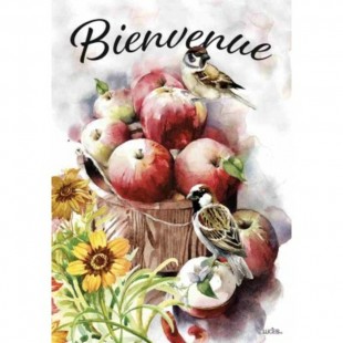 DRAPEAU BIENVENUE POMME