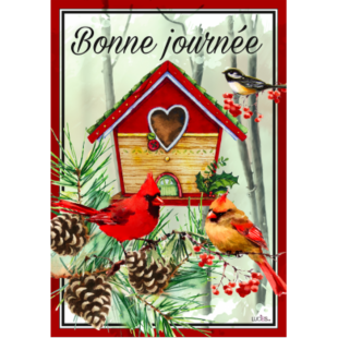 DRAPEAU BONNE JOURNÉE