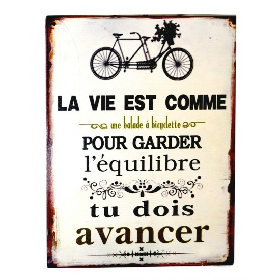 AFFICHE EQUILIBRE