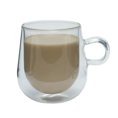 TASSE VERRE DOUBLE (ENS. DE 2 TASSES)
