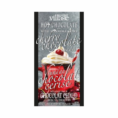 CHOCOLAT CHAUD SUNDAE CHOCOLAT CERISE 