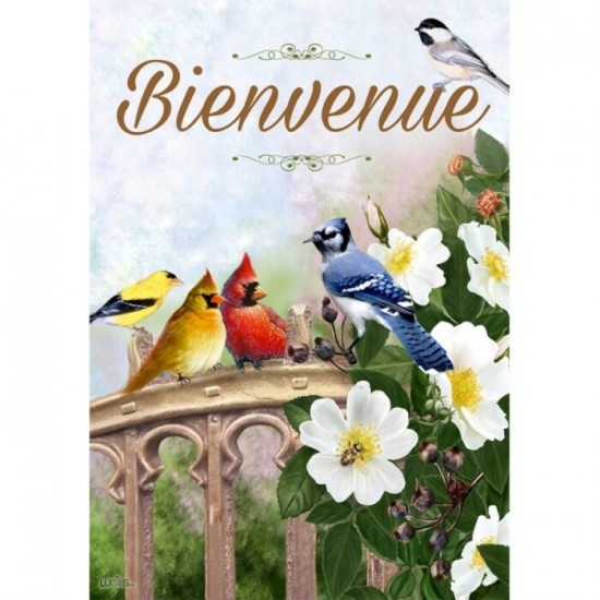 OISEAUX SUR LA CLÔTURE