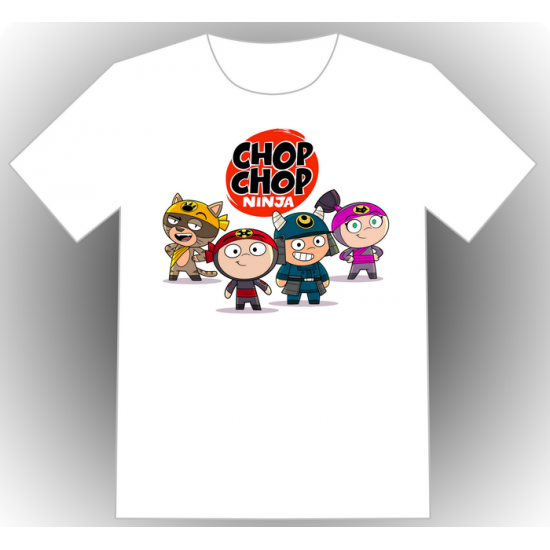 Chop Chop Ninja ENFANT - blanc