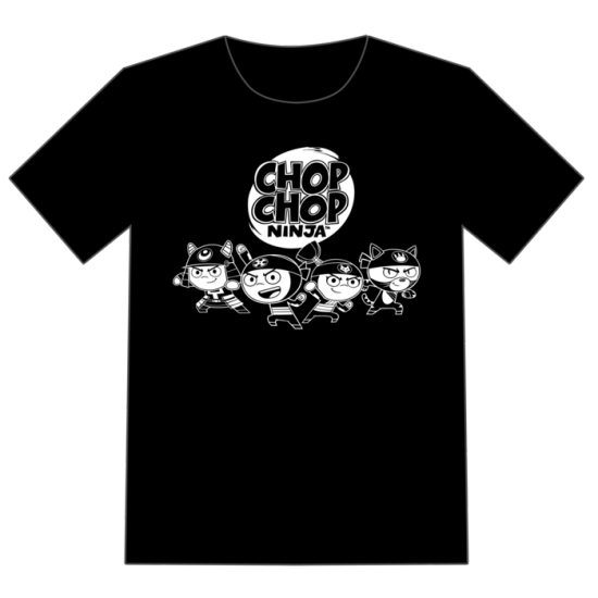 Chop Chop Ninja ENFANT - noir