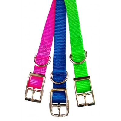 Collier simple avec boucle style ceinture 3/4'' X 16''