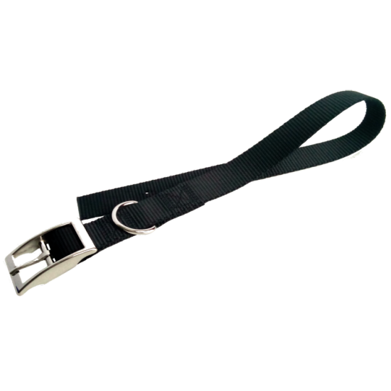 Collier simple avec boucle style ceinture 1'' X 26''