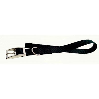 Collier simple avec boucle style ceinture 1'' X 28''