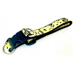 Collier 1'' à motifs Bandana avec boucle de...